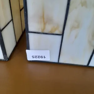 Vintage Tiffany-inspired light shades 15cm x 15cm x 23cm, Ref:19225 - Image 8