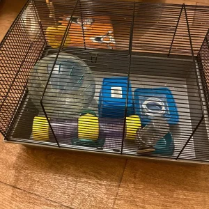 Hamster cage and toys - Image 3
