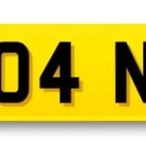 Private plate FC04 NCY