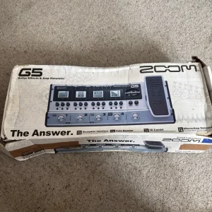 Zoom G5 Guitar Effects Pedal