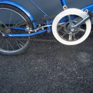 Original Moulton Mini Junior Kids Bike, Blue, Single Speed - Image 3