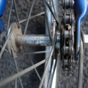 Original Moulton Mini Junior Kids Bike, Blue, Single Speed - Image 7