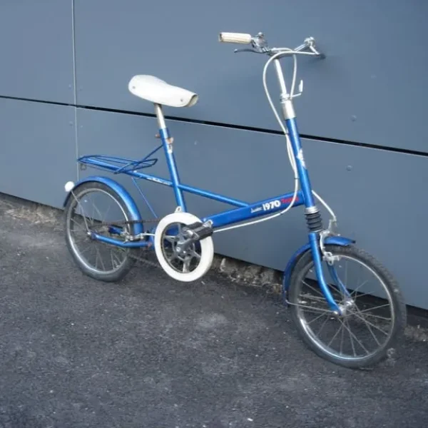 Original Moulton Mini Junior Kids Bike, Blue, Single Speed