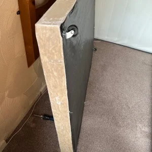 Kingsize low rise bed base. As new. - Image 3