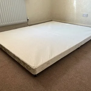 Kingsize low rise bed base. As new.