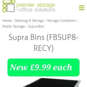 SUPRA STORAGE BINS - Image 4