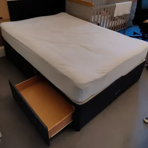 Dreams double 4 drawer divan bed and mattress