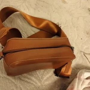 CLAUDIA CANOVA WOMENS BROWN LEATHER BAG