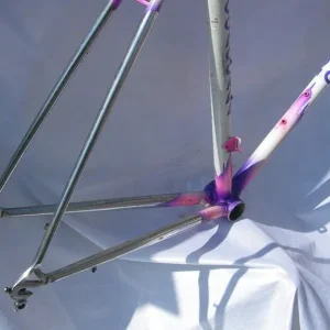 CONCORDE MISTRAL FRAME & FORKS 1980s/90s - 54CM CTC - CAMPAGNOLO- DAMAGE - Image 6