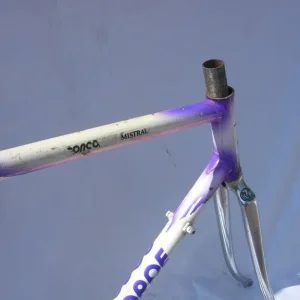 CONCORDE MISTRAL FRAME & FORKS 1980s/90s - 54CM CTC - CAMPAGNOLO- DAMAGE - Image 7