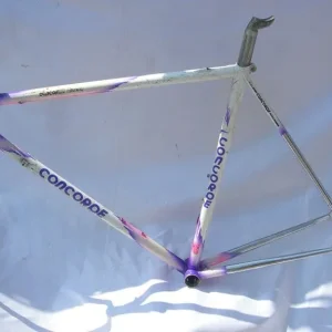 CONCORDE MISTRAL FRAME & FORKS 1980s/90s - 54CM CTC - CAMPAGNOLO- DAMAGE - Image 8