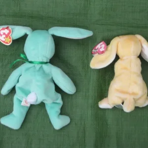 2 Soft Toy Dolls - Hippity Beanie Baby Rabbit and Grace Beanie Baby Rabbit: 2 for £10.00 - Image 2