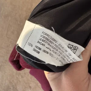 Wool Blend Coat | color: burgundy/ maroon | collection with Manteco - Image 8