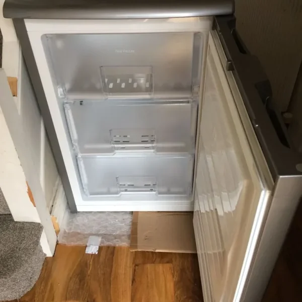 GREY BEKO UNDER-COUNTER FREEZER IN EXCELLENT WORKING CONDITION