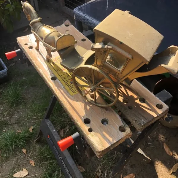 Horse and carriage brass