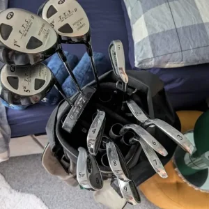 Golf Clubs and Bag