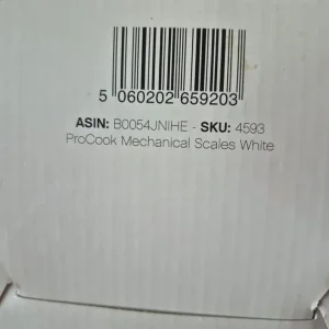 ProCook white mechanical kitchen scales - Image 2