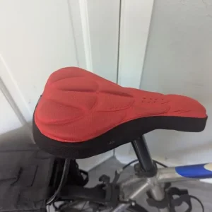 Road bike, lock, pump, pannier, lights - Image 2