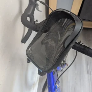 Road bike, lock, pump, pannier, lights - Image 3