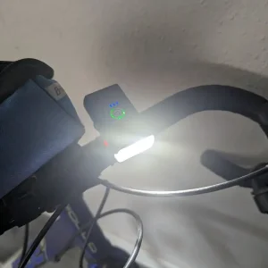 Road bike, lock, pump, pannier, lights - Image 5