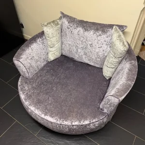 Sofa Set - Crushed Velvet - Image 2