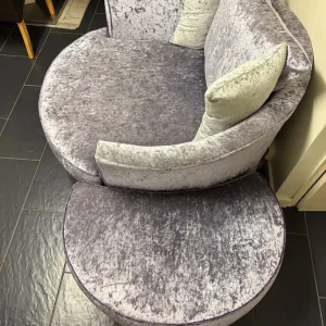 Sofa Set - Crushed Velvet - Image 5