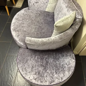 Sofa Set - Crushed Velvet - Image 6