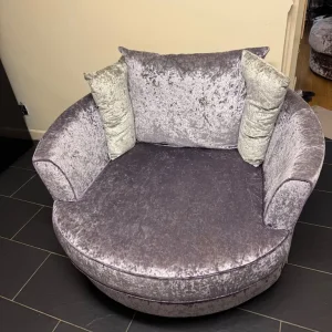 Sofa Set - Crushed Velvet