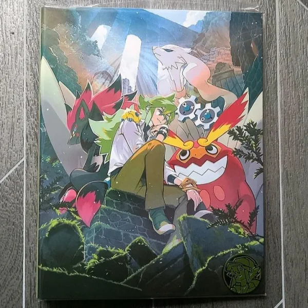 Pokemon N's Collection TCG Card File Binder & Coin Battle Partners Pokémon