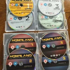 DVDs - HOMELAND (Complete Sets Of Series 1 & 2 - 8 DVDs / 24 Episodes) - Image 2