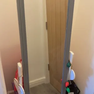 Stand up mirror