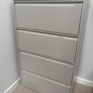 4 drawer Bisley filing cabinet