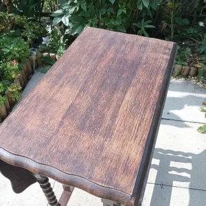 VINTAGE/ANTIQUE GATE LEG TABLE - Image 7