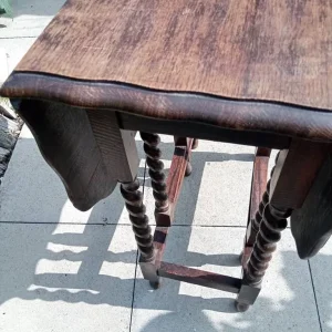 VINTAGE/ANTIQUE GATE LEG TABLE - Image 8