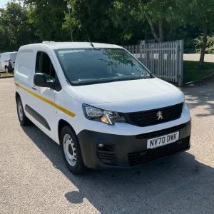 2020 Peugeot Partner 1000 1.5 Bluehdi 100 Grip Van Small Van Diesel Manual - Image 2