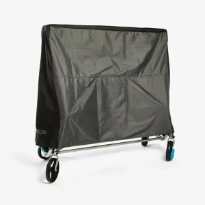 Outdoor foldable table tennis table with rain cover and accessories - Image 2