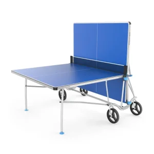 Outdoor foldable table tennis table with rain cover and accessories - Image 3