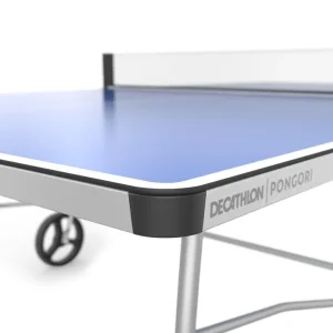 Outdoor foldable table tennis table with rain cover and accessories - Image 6