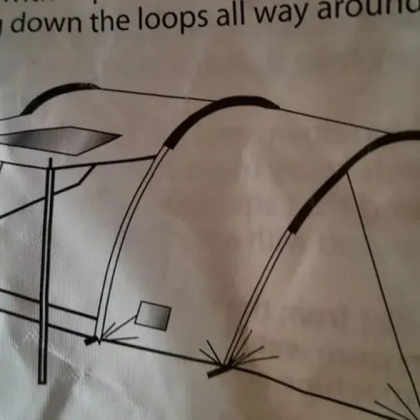 New Outwell trout lake 4 tent and cooking unit £225 ono