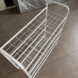 Argos white metal shoe rack shelf - Image 5