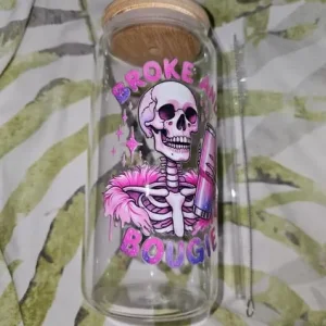 Handmade glass can - Image 3