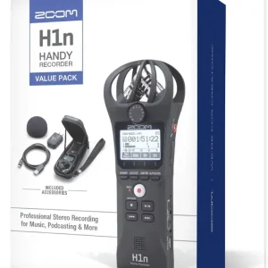 Zoom H1n Handy Recorder (2023 H1n-VP) – Boxed New (unused).