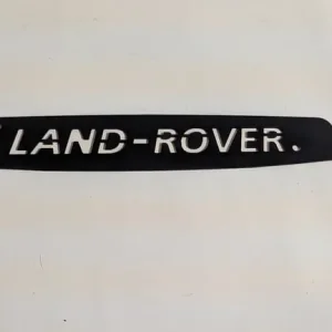 Landrover Series 3 Front Grille BADGE !! (Stainless Steel) Powder Coated Black (NEW) - Image 5