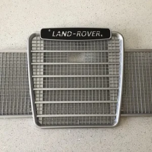 Landrover Series 3 Front Grille BADGE !! (Stainless Steel) Powder Coated Black (NEW) - Image 8