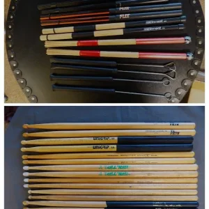 Various Styles of Drum Sticks All VGC Premier, Zidjian, Shaw, Wincent, Vic Firth, Flix, ProMark