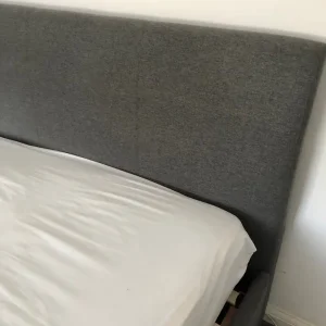 King size bed and mattress - Image 3