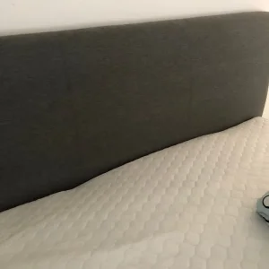 King size bed and mattress - Image 7