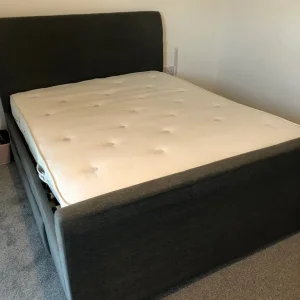 King size bed and mattress