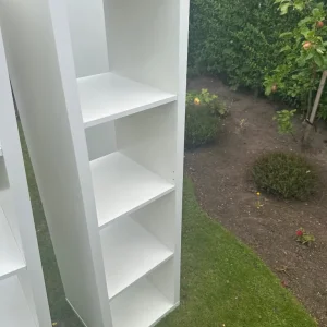 4 x white Kallax storage units - Image 6