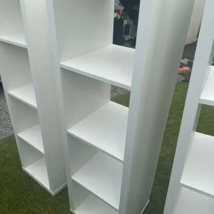 4 x white Kallax storage units - Image 7